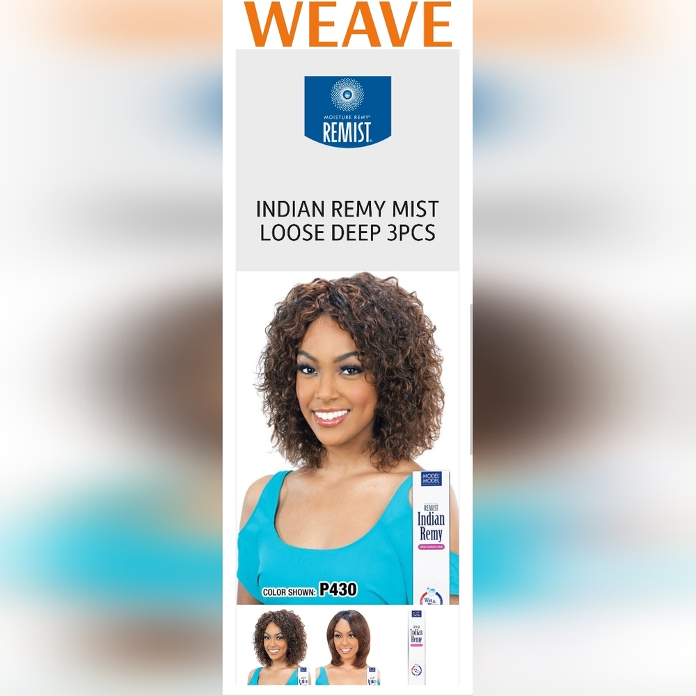 Model Model Loose Wave Weaving Hair